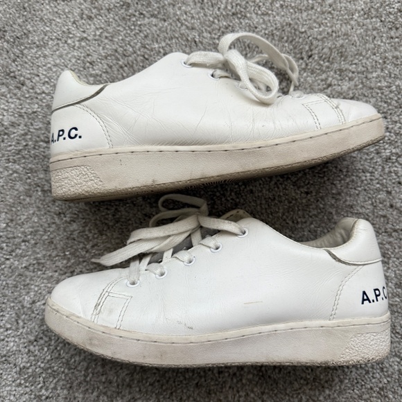 A.P.C white sneakers - Picture 2 of 3